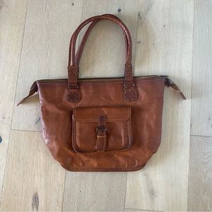 Vintage Noonday Collection leather bag